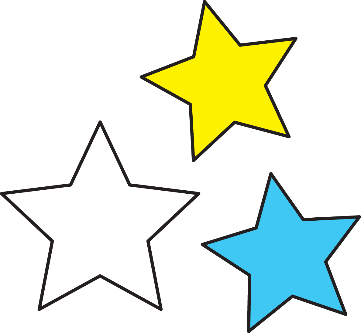 Outer Space Stars Clipart (1188x1097), Png Download