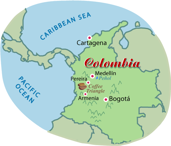 Guided Tour Pricing - Colombia Tour (587x518), Png Download