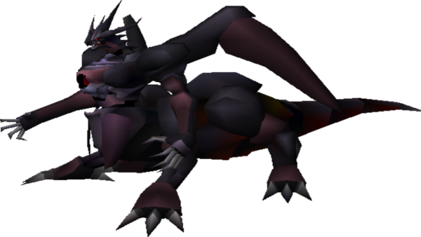 'final Fantasy Vii' Aerith And Cloud's Ultimate Weapons - Final Fantasy 7 Ultima Weapon (600x338), Png Download