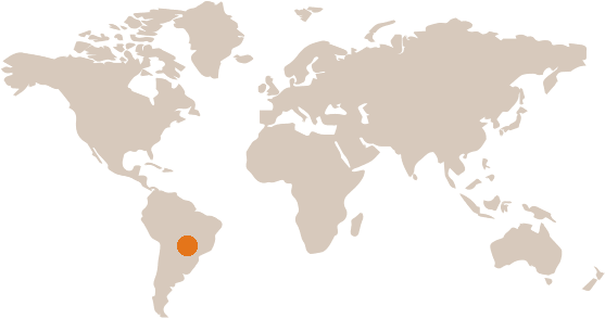 Columbia Is A Coffee From Colombian Beans - World Map (569x300), Png Download