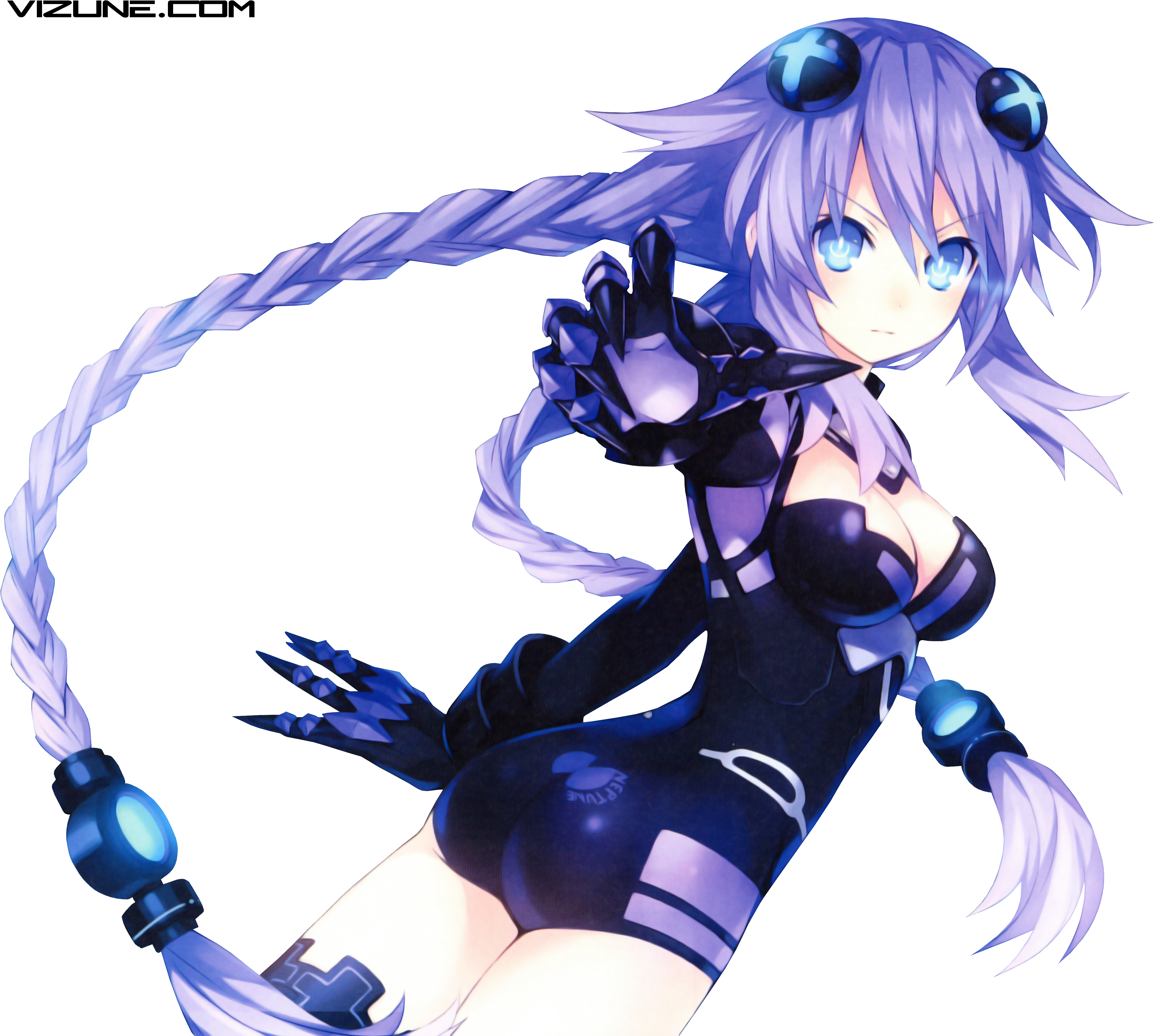 Download Render - Hyperdimension Neptunia Render (4552x4081), Png Download