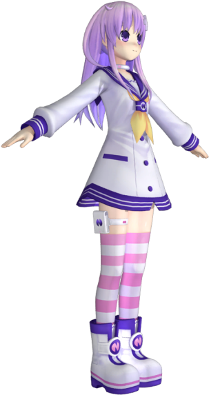 Download Zip Archive - Neptunia Nepgear (750x650), Png Download