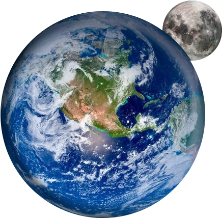 Of Nature Png Images - Posterazzi Earth View From Space Poster Print (1024x683), Png Download