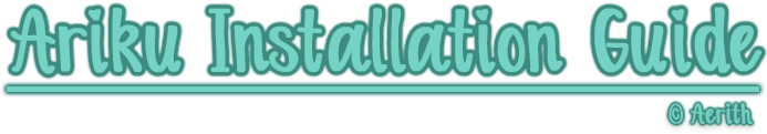 [installation Guide] Arikums - Calligraphy (951x257), Png Download