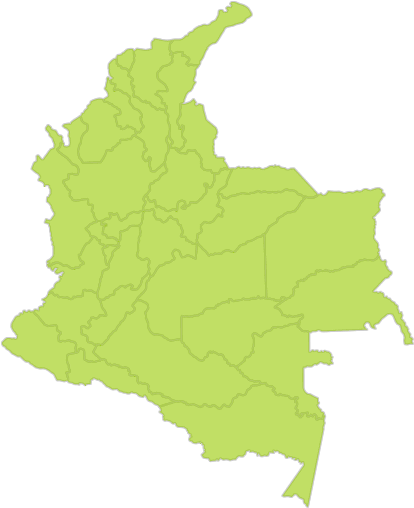 Este Es Un Reporte De Los Procesos Adelantados Por - Rural Regions Of Colombia (420x510), Png Download
