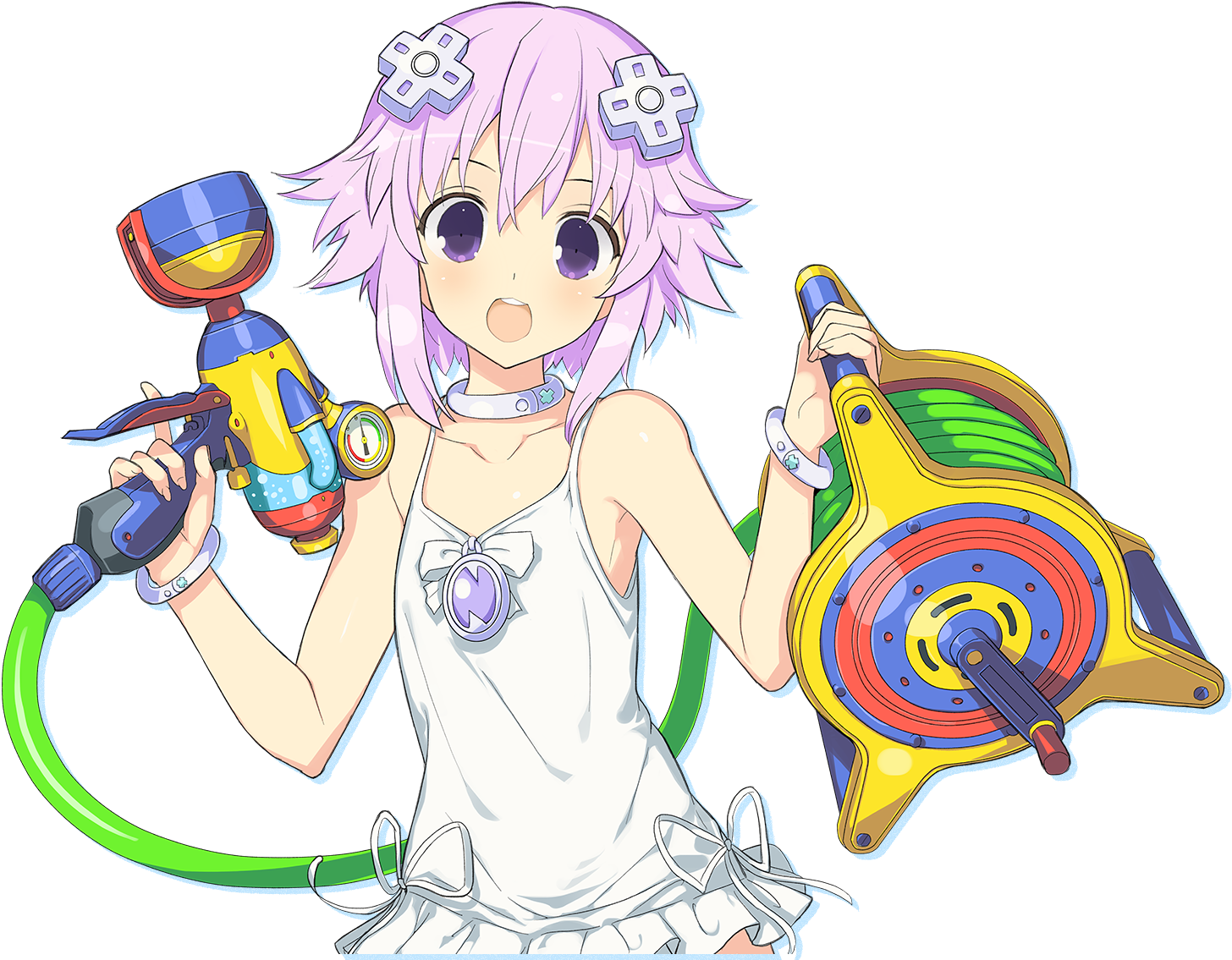 Peach Beach Splash Adds Neptune From Hyperdimension - Senran Kagura Peach Beach Splash Characters (2000x1207), Png Download