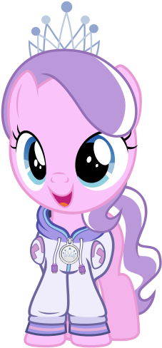 Radiant Eclipse, Clothes, Commission, Diamond Tiara, - Cartoon (500x500), Png Download