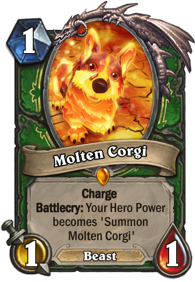 Marin The Fox Hearthstone (400x569), Png Download