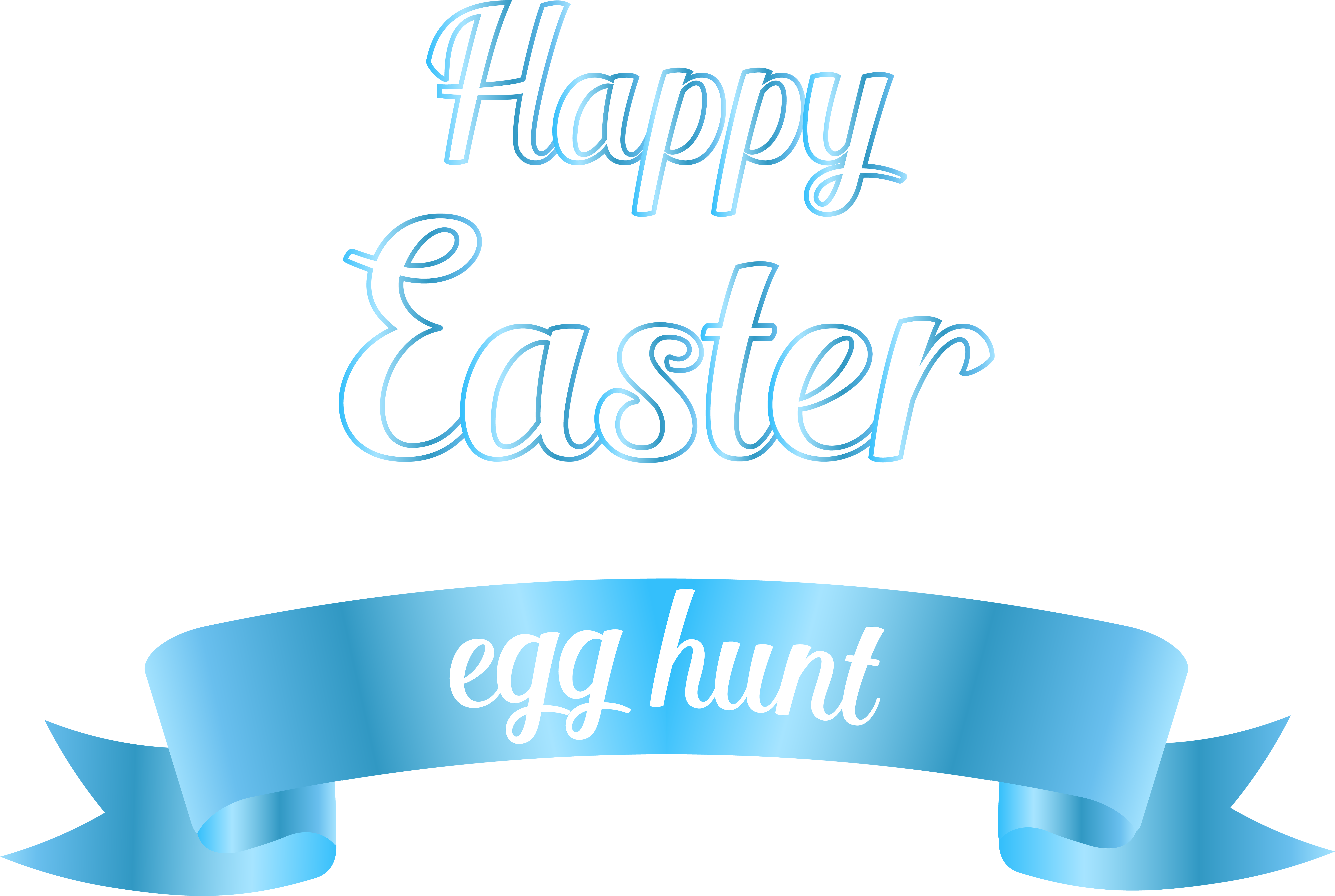 Easter Egg Hunt Transparent Png Clip Art, Is Available - Easter (8000x5371), Png Download
