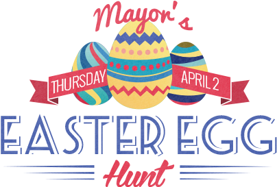 Mayor's Easter Egg Hunt - Hampton Art Wood Mounted Stamp - Aw True Friends (851x315), Png Download