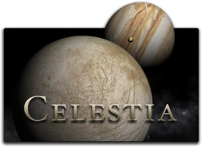 Celestia Splash - Celestia Software (674x491), Png Download