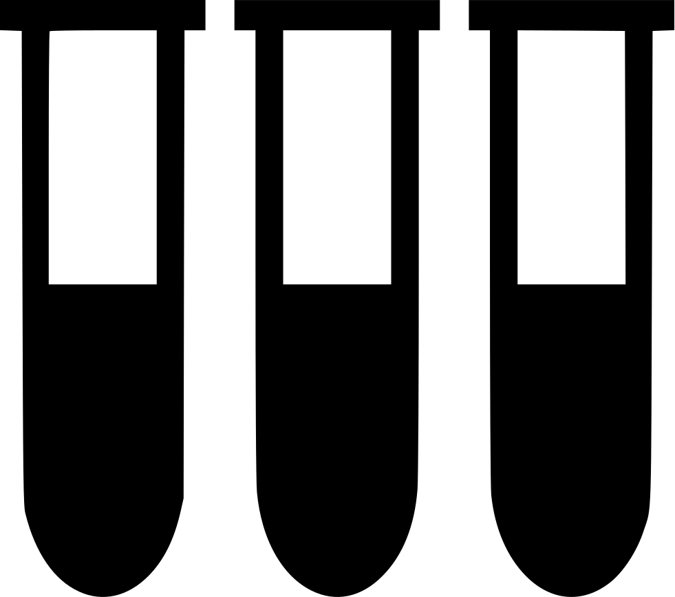 Test Tubes - (981x868), Png Download