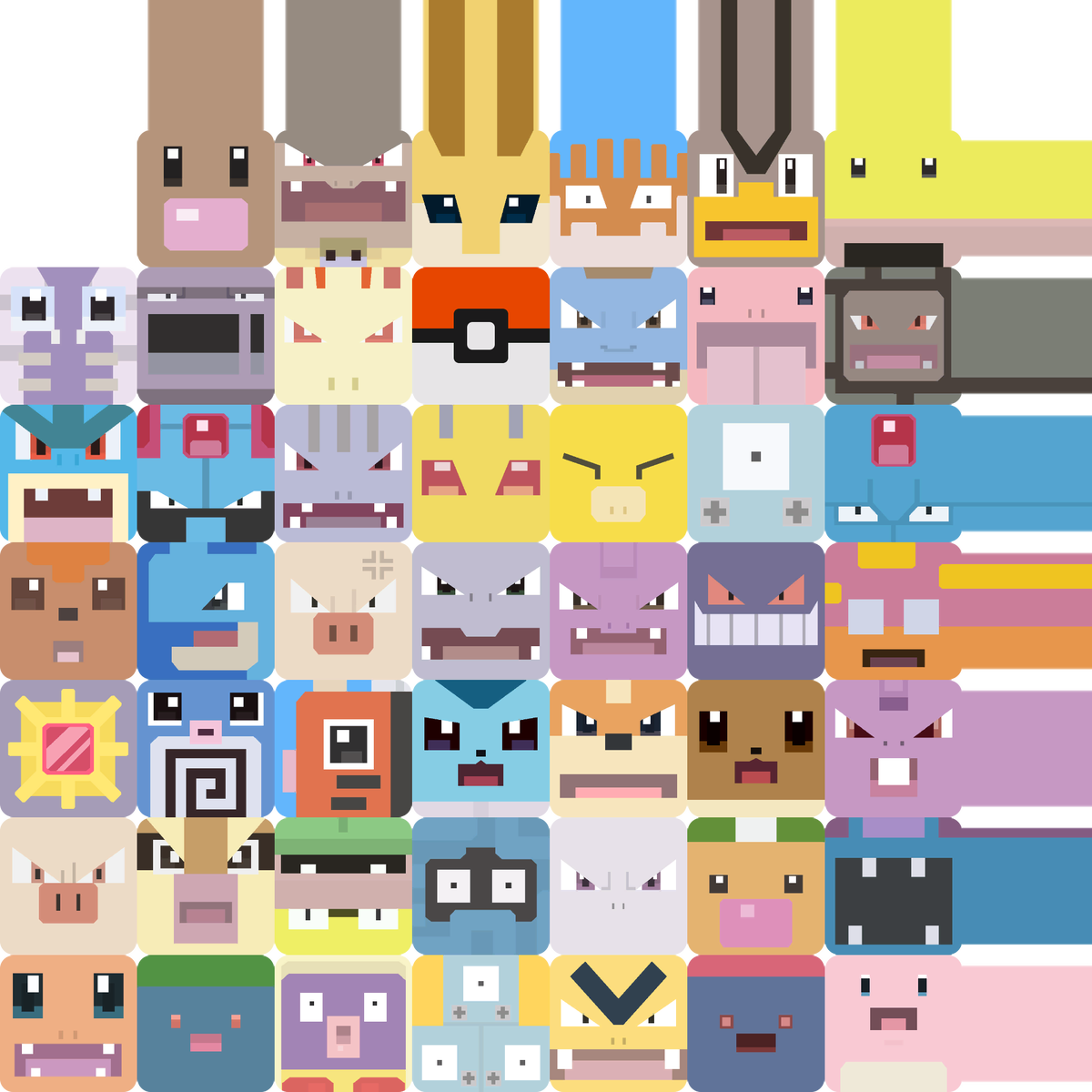 Pokemon Quest Sprites (1200x1200), Png Download