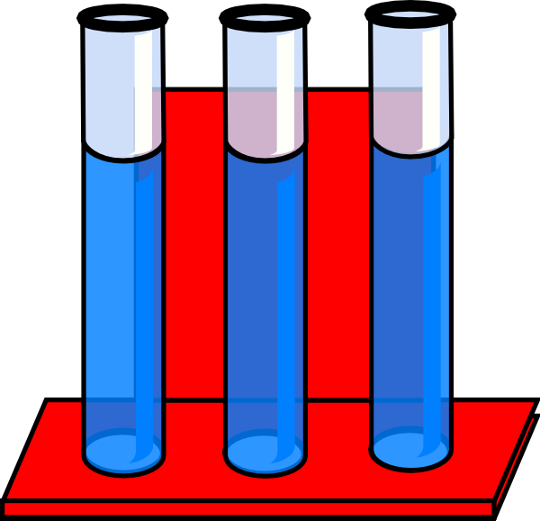 Water In Test Tubes (600x578), Png Download