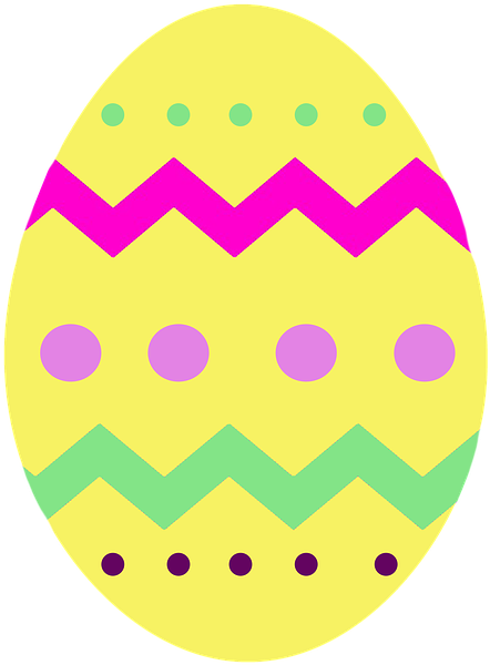Woodsville Easter Egg Hunt - Yellow Easter Egg (480x640), Png Download