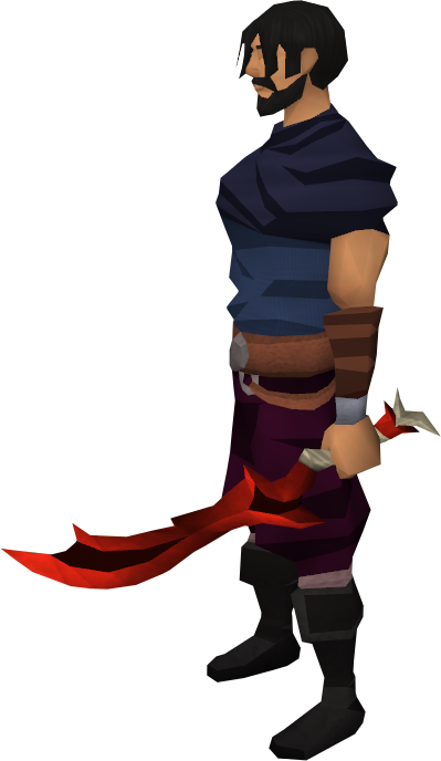 Dragon Scimitar Runescape (399x688), Png Download