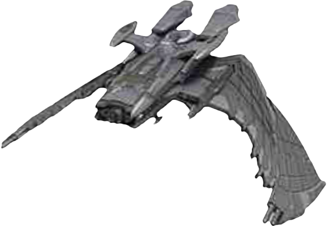 Attack Wing Scimitar Romulan - Star Trek - Attack Wing Scimitar Romulan Expansion (653x451), Png Download