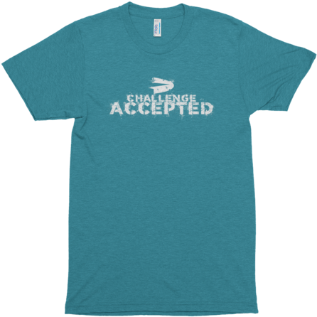 'challenge Accepted' T-shirt - Wanna Dance 'dazed And Confused' Small / White (480x480), Png Download