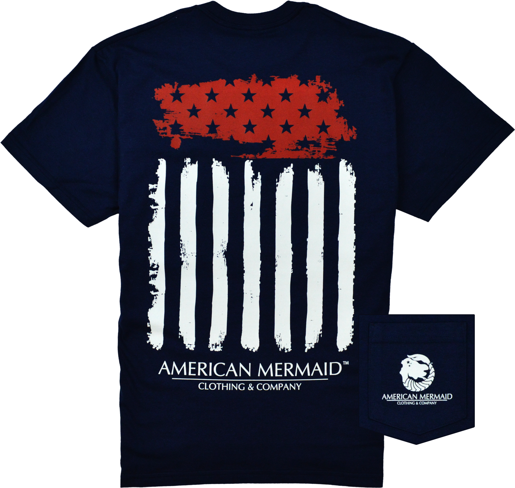 Stars & Stripes Tee - Active Shirt (2000x2000), Png Download