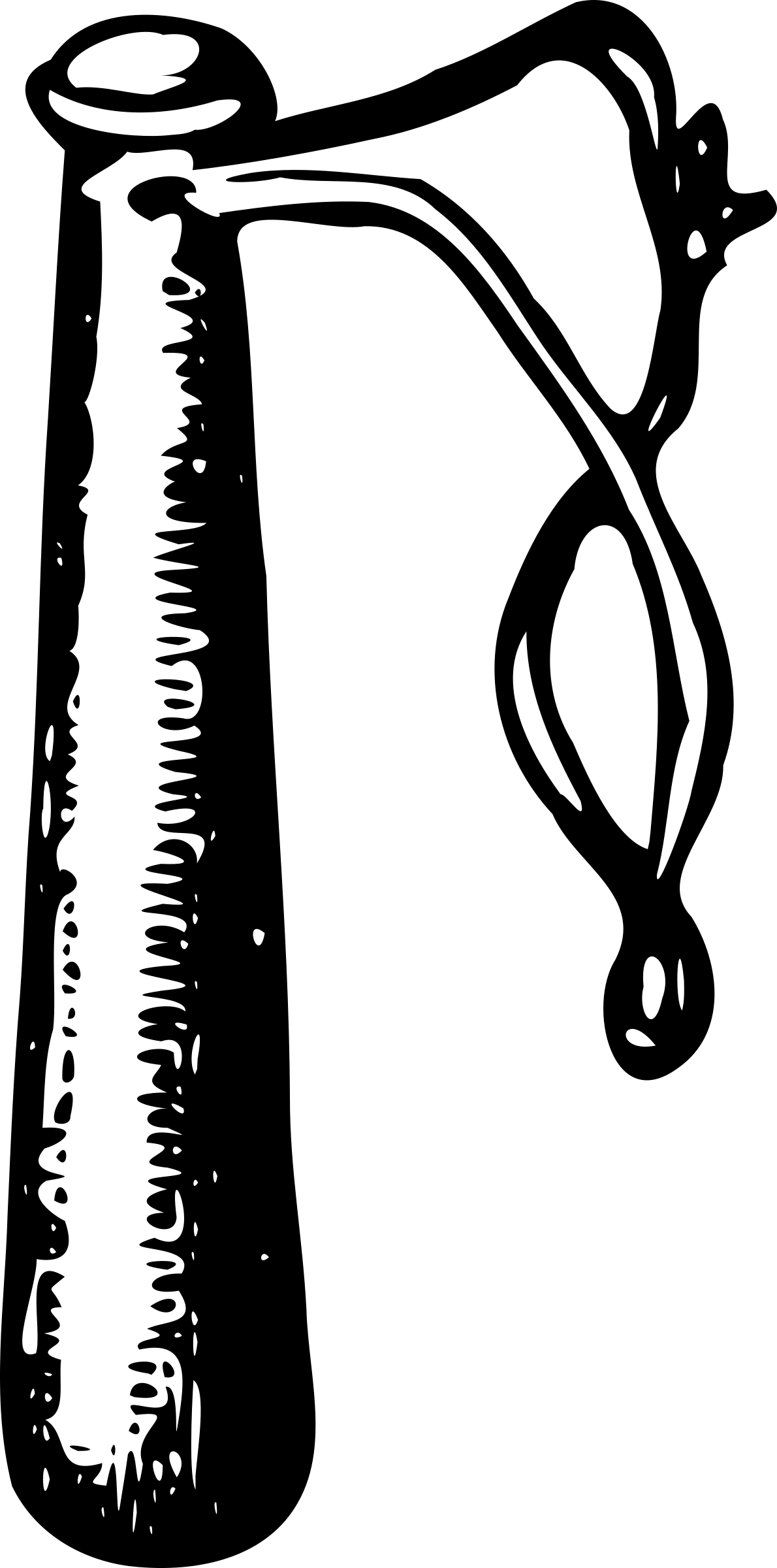 This Free Icons Png Design Of Old Police Baton (1190x2400), Png Download