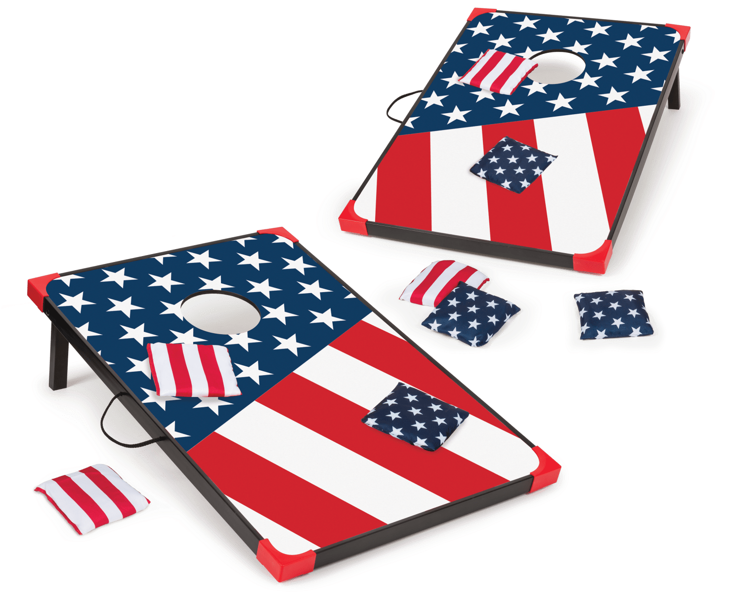 Stars & Stripes - Eastpoint Sports Stars And Stripes Bean Bag Toss Set (1490x1490), Png Download