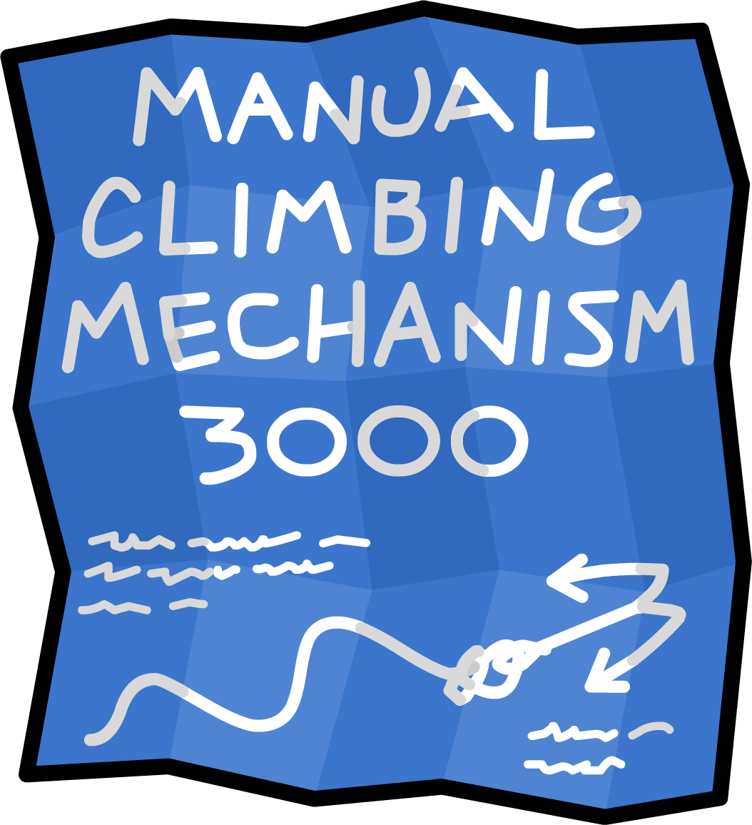 Manual Climbing Mechanism 3000 Blueprints (1054x1156), Png Download