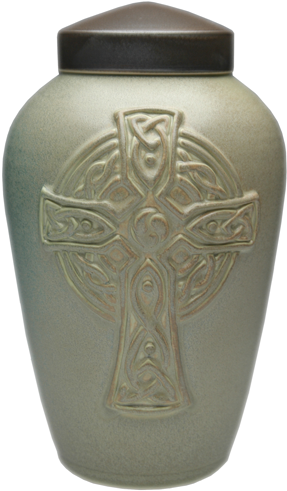 Celtic Cross Urn - Urn (500x500), Png Download