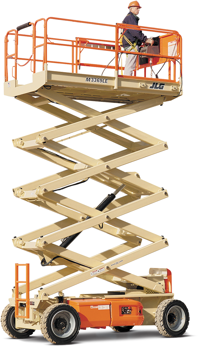 Electric Scissor Lift - Jlg Scissor Lift (1600x1200), Png Download