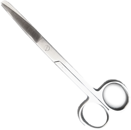 Tijera Punta Roma Botiquin (500x500), Png Download