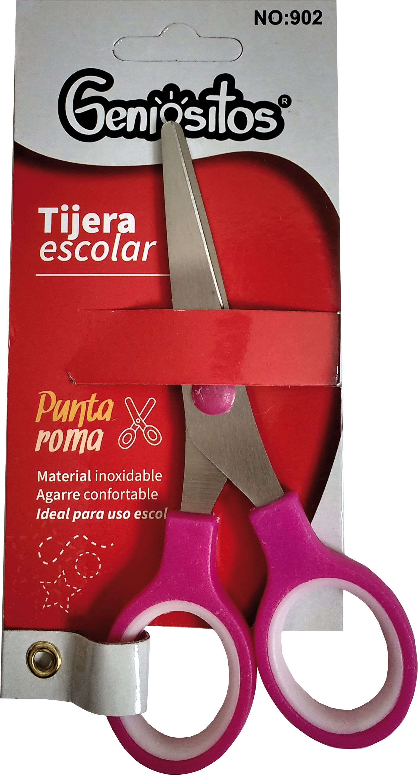 Tijera Punta Roma Geniositos - Scissors (1593x2866), Png Download
