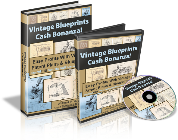 Vintage Blueprints Cash Bonanza Is A Revolutionary - Money (600x472), Png Download