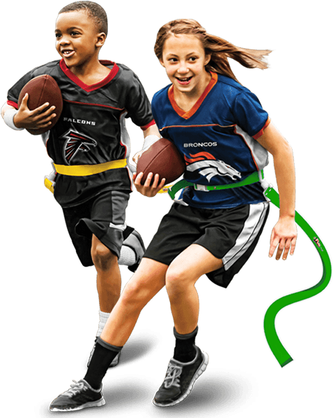 Thinking About Flag Football For Your Child Let's Huddle - Flag Football (484x600), Png Download