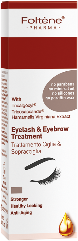 Foltene Eyelash Treatment 16 Box [2] - Foltene Pharma Eyelash Eyebrow Treatment (327x845), Png Download