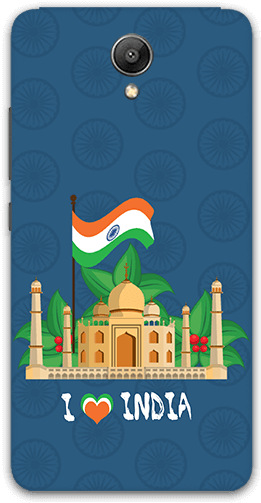 Ilove India With Taj Mahal Redmi Note 2 Mobile Back - Mobile Phone (600x600), Png Download