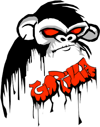 Clip Art Transparent Download Img Evil Graffiti Monkey - Graffiti (400x500), Png Download