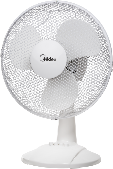 Midea 12" Table Fan - Midea - Budget Range 12 Table Fan (500x749), Png Download