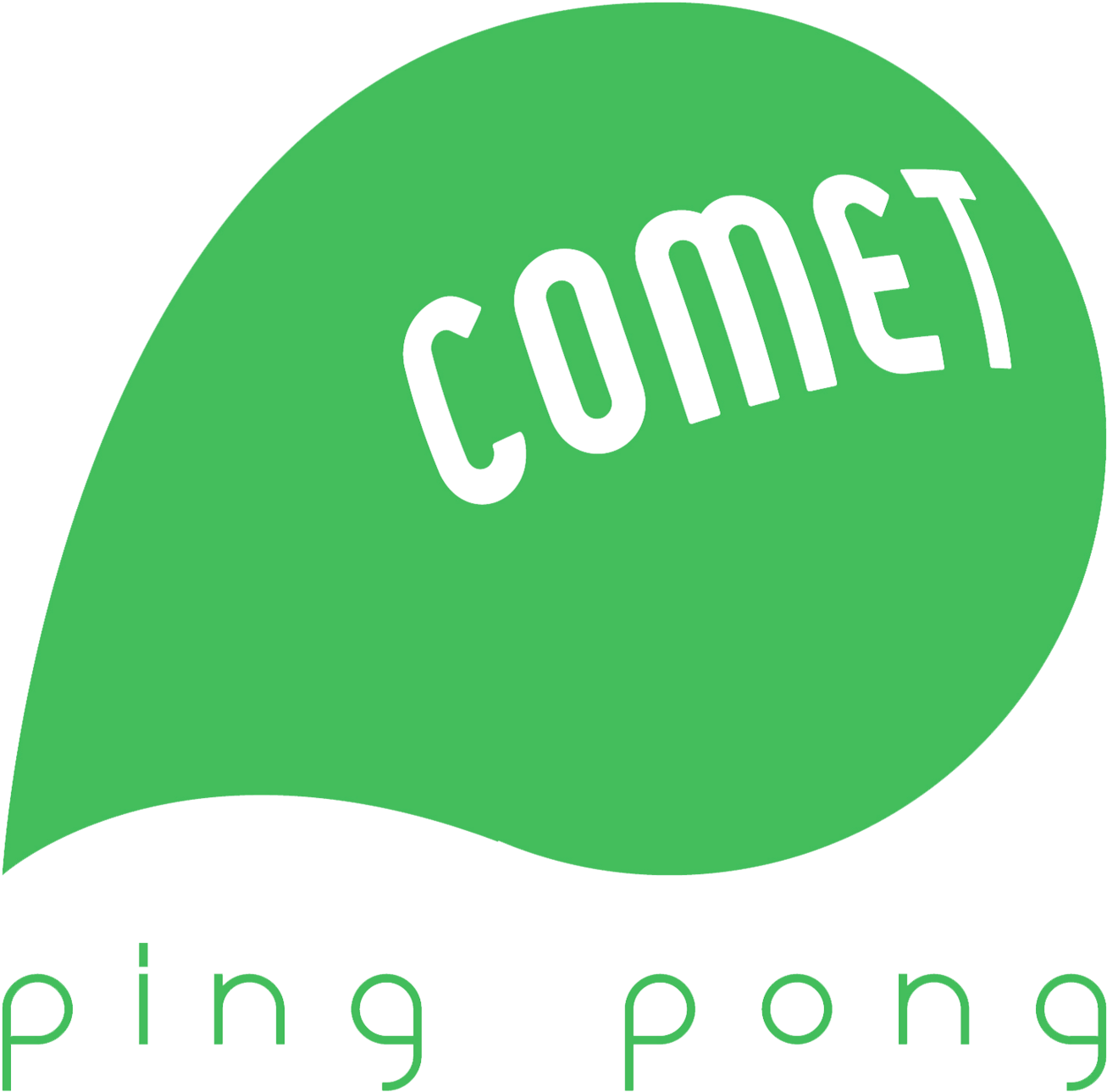 Comet Streak Png Png Transparent Stock - Comet Ping Pong Logo (1500x1469), Png Download