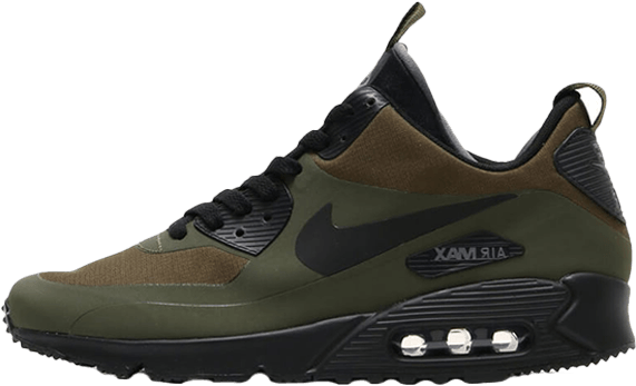 Nike Air Max 90 Green Brown Camo - Nike Air Max (640x387), Png Download