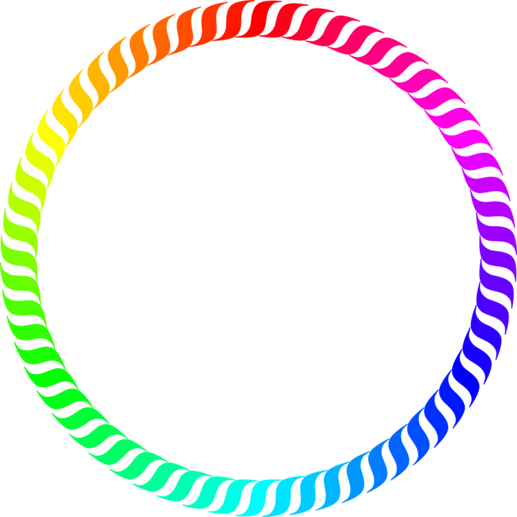 Candy Cane Candy Corn Picture Frames - Candy Cane Circle (750x750), Png Download