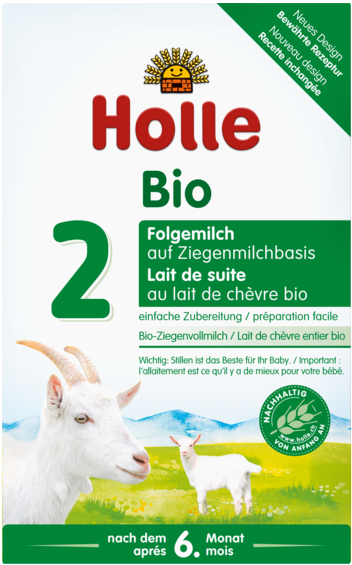 Holle Goat Stage 2 Formula - Holle Goat (600x600), Png Download