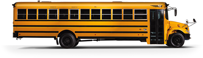 Bus - Transit School Bus (750x214), Png Download