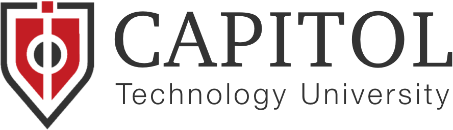 Capitol Technology University - Capitol Technology University Emblem (888x256), Png Download
