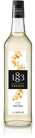 Products - R'n'b - Popcorn - Syrups 1883 Pistache (298x608), Png Download