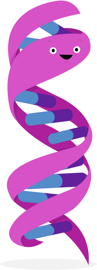 Welcome - Nucleic Acid Cartoon (1044x1044), Png Download