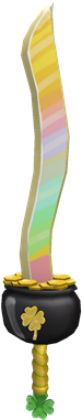 Pot O' Gold Sword - Roblox (420x420), Png Download