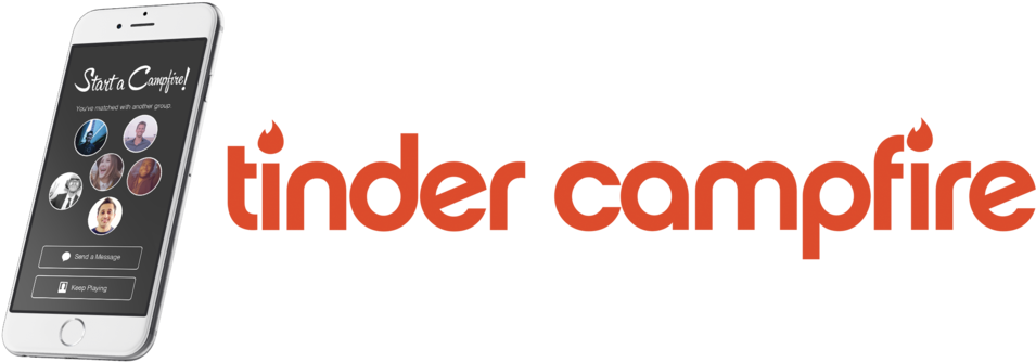 Tindercampfirecoverv2 - Tinder (1000x375), Png Download