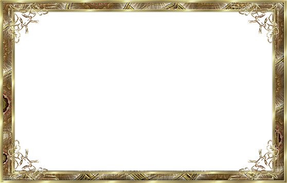 Golden Frame Png Image - Picture Frame (558x356), Png Download