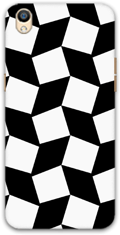 3d Cube Pattern Oppo F1 Plus Mobile Case - Blue Leader Eddsworld (600x600), Png Download