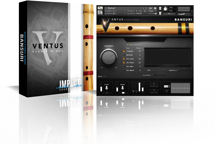 The Third Instrument In Our Ventus Ethnic Winds Series - Ventus Ethnic Winds Bansuri (750x525), Png Download