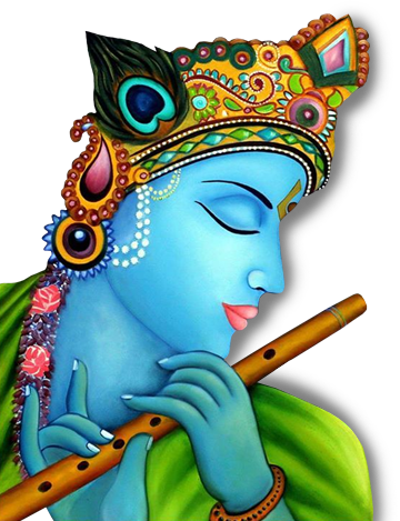 About The - Program - Radha Krishna New Painting (360x469), Png Download